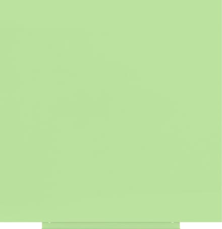 Rocada whiteboard - Skincolour - 100x100cm - groen gelakt