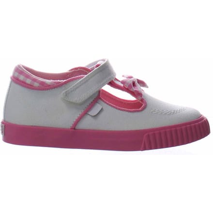 Kickers Tovni T-Bow Bumper Kinderen Wit Plimsolls