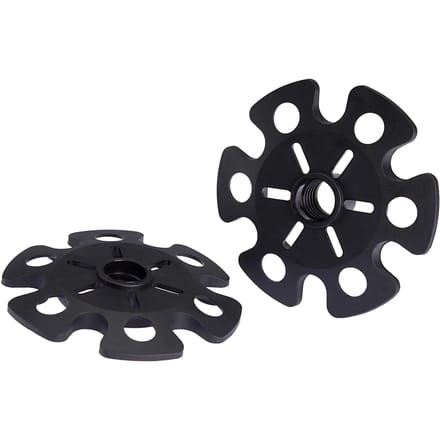 Abbey Camp Wandelstok Sneeuw Disks - Reserve Disks - 2 Stuks - Zwart