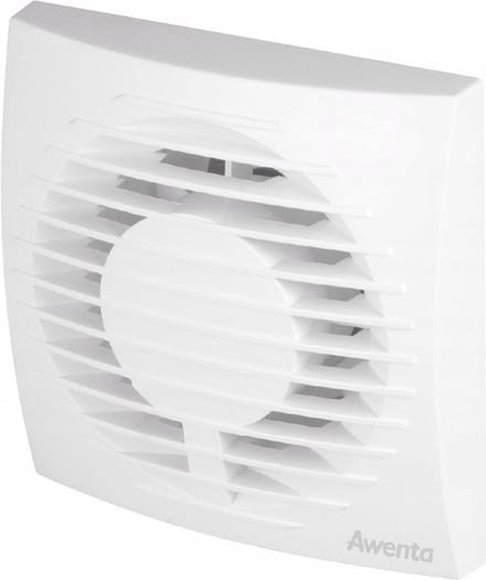 Badkamer - Toilet - Ventilator - afzuigventilator - 100mm - 8W - 85m3 - Mat Wit