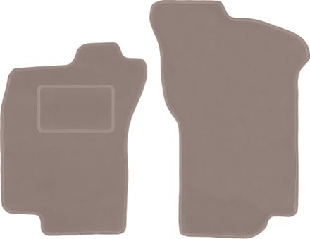 Beige voormatten voor: Fiat Tipo I hatchback (1988-1995)