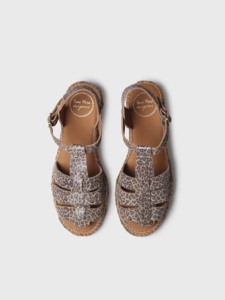 Espadrilles met dierenprint voor dames | ESTELA-LE