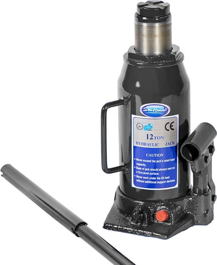 Datona® Potkrik - 12 ton - Zwart