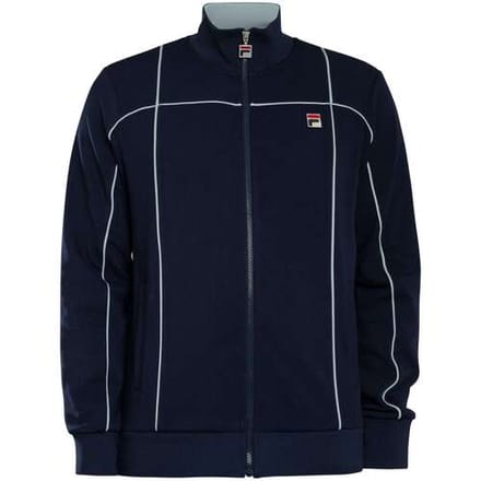 Trainingsjack Fila Armando trainingsjack met contrasterende biezen