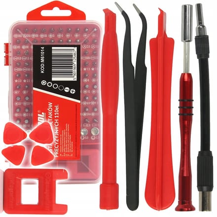 Mar-Pol - Precisieschroevendraaierset - 119 delig - Torx - Voor Elektronica