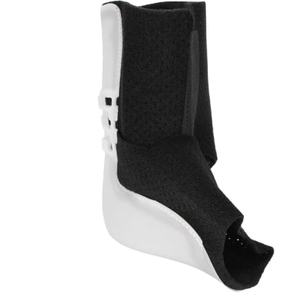 Orthopedische Enkelondersteuning Voetdrop Spalk Hemiplegie RevalidatietrainingstoolLinks black