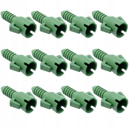 GardenLine - Stickhouder Set - 11mm - 12 Stuks - Groen