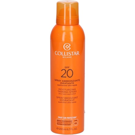 Collistar Sun Protection Moisturizing Tanning Spray Zonnebrandcrème Dames 200 ml
