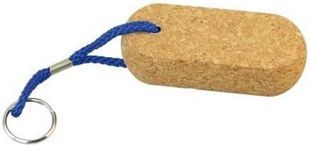 BREG - Kurk sleutelhanger - Ovaal