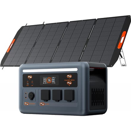Blackview OSCAL PowerMax 1800W Draagbare Powerstation 1024Wh LFP 1*PM400 Plus zwart