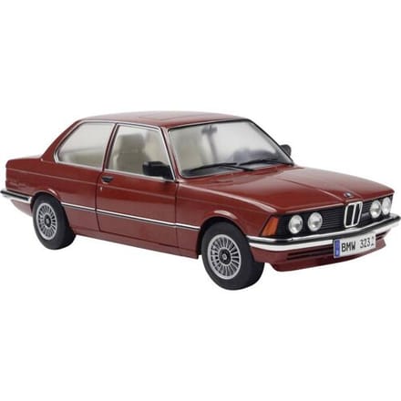 Solido Auto BMW E21 323I doos rood met Kant-en-klaar model Personenauto (model)