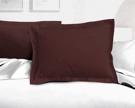 Set van 2 kussenslopen - LOVELY HOME - LH71587 - 60 x 80 cm - Bruin