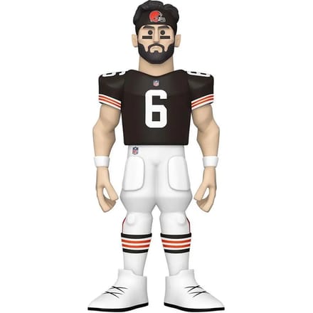 Set van 2 beeldjes Funko NFL: Cleveland Browns Vinyl Gold Baker Mayfield