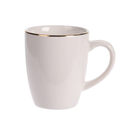 Beker porselein gouden rand 200ml