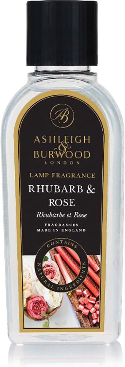 Ashleigh & Burwood Navulling - voor geurbrander - Rhubarb & Rose - 250 ml