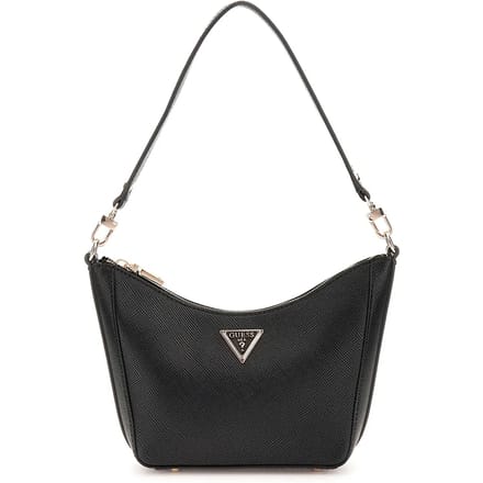 GUESS Schoudertas Eco Gloriana Top Zip Shoulder Bag Black Zwart