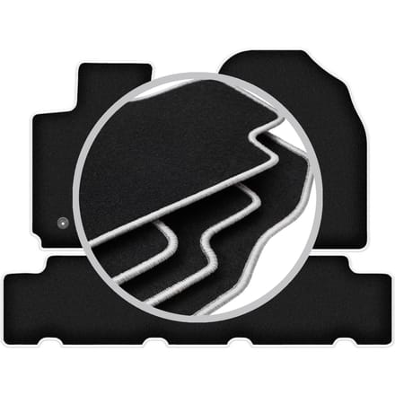 CARLUX-SILVER automatten voor: Toyota RAV4 III SUV (2006-2013)