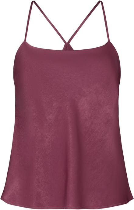 Hunkemöller Ayla Satin Cami Top Paars