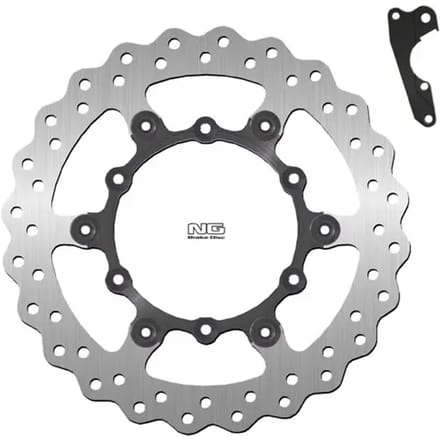 Vlotterende motorremschijfset en steuntje NG Brake Disc Wave 1153XK01