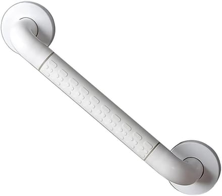 Badkamer Handgreep - Veiligheidsbeugel Douche - Veiligheid Vergroten - Antislip Textuur - 80 cm - Wit