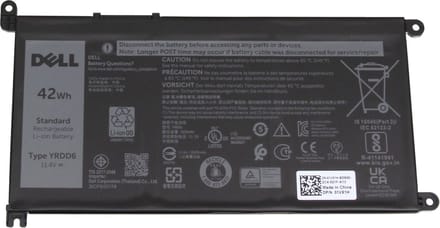Dell WJPC4 Batterij - 42Wh - (3,5cm variant)