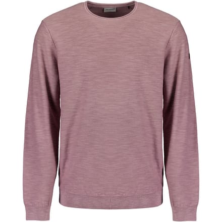 No Excess Pullover Crewneck Garment Dyed + Stone Washed Mauve  3XL