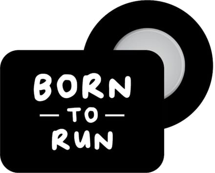 Bibbits hardloopmagneten | Born To Run Black
