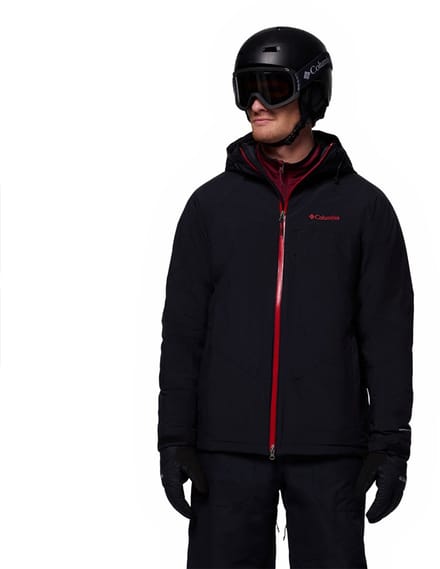 Columbia Powder Prime™ Jas Zwart 2XL Man