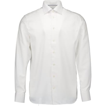 Eton  Lange Mouw Overhemden Wit 100012560