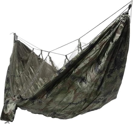 Kampeerhangmat - Schommelbed - Ontspannen Buiten - Extra Sterk Nylon - 260 x 140 cm - Camouflage