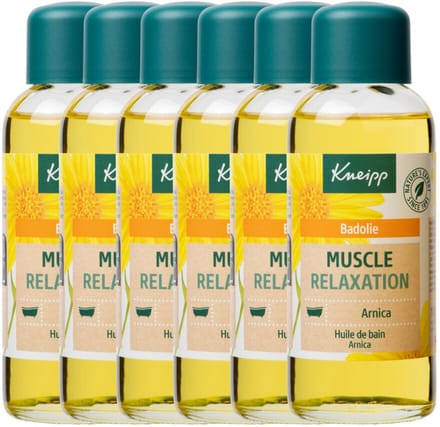 Kneipp Badolie Arnica 6x 100 ml - Voordeelverpakking