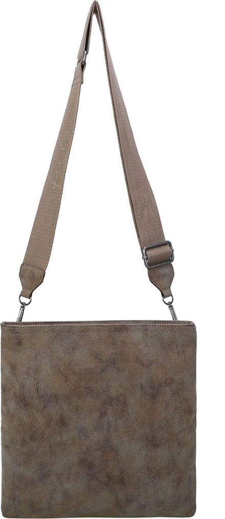 Fritzi aus Preußen Schoudertas Vintage Ronja Cross Body Old Wood Beige
