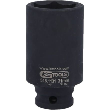 KS Tools 5151131 515.1131 Zeskant Kracht-dopsleutelinzet 31 mm 1/2 (12,5 mm)