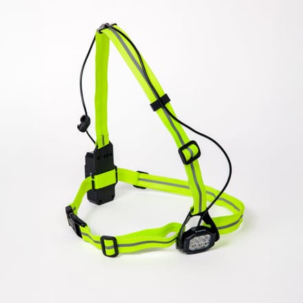 BOWINQ® - Boston 600 Neon - Hardloop verlichting - 800 Lumen - Oplaadbaar - USB-C - Waterdicht - Geel