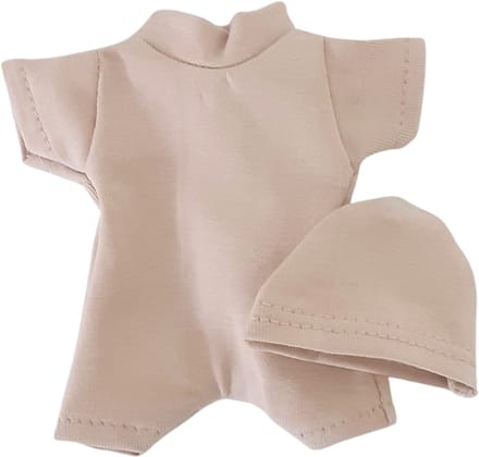 Minikane Poppenkleding Pakje Beige 17 cm