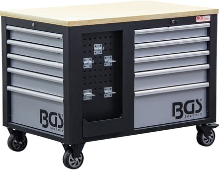 BGS Werkplaatskar 2 x 5 laden 1 kast leeg - 4199