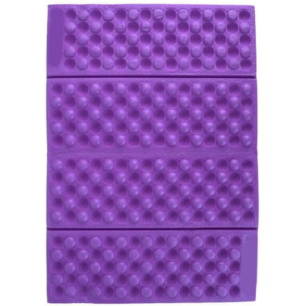 Buiten Schuim Waterdicht Tuinkussen Zitkussen Camping Draagbare Opvouwbare Mat (Paars Zwart purple
