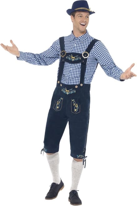 Bavarian kostuum deluxe Rutger - Maat M