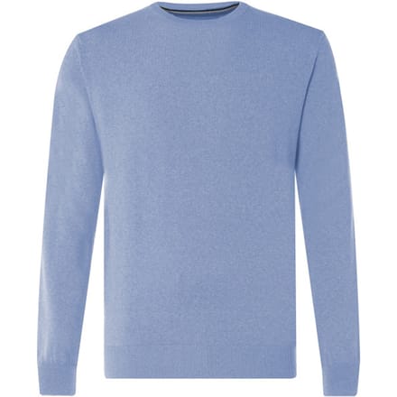 The BLUEPRINT Premium Heren Trui Ronde Hals Blauw