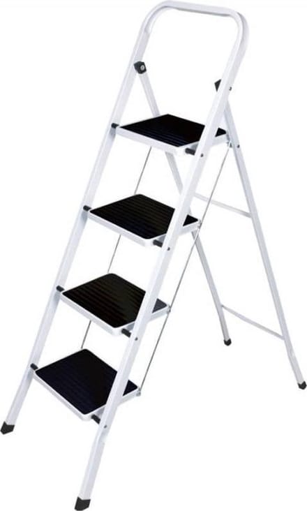 Hofftech Huishoudtrap / Keukentrap Basic Met 4 Treden
