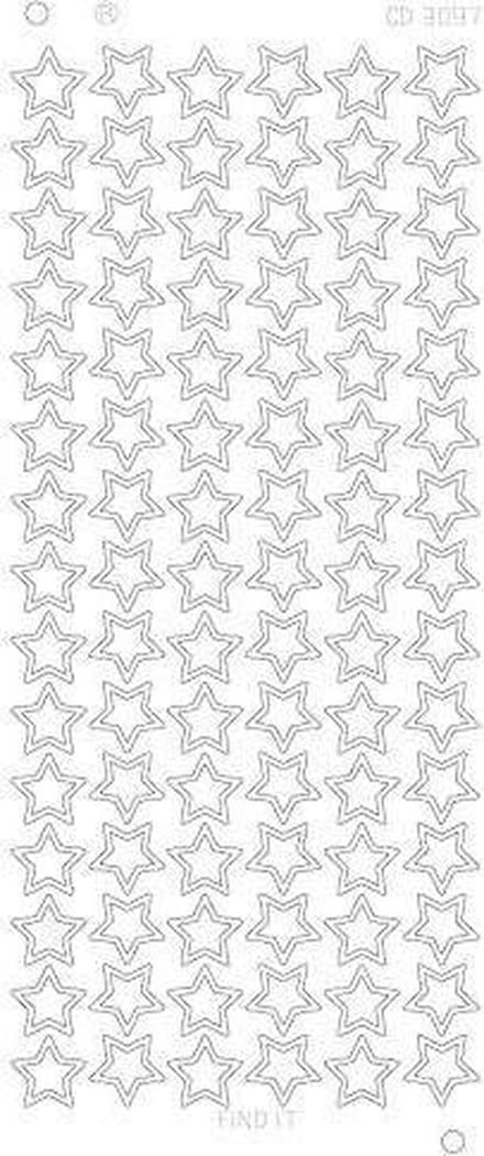 Stars Platinum - Zilver 1 stuks