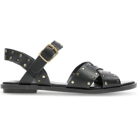 Clarks Willow Gild Dames Sandalen - Black - Maat 39