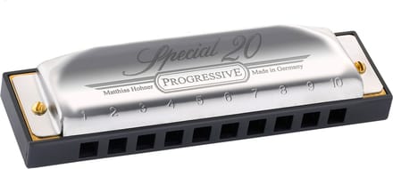 Hohner Special 20 Progressive fis - Diatonische mondharmonica