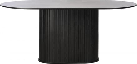 Nordic Home - Kelly eettafel ovaal - zwart