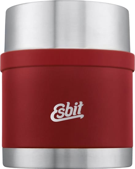 Esbit Sculptor Thermos Voedselcontainer - 500 ml - RVS - Bordeaux Rood