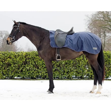 Couvre-reins voor paard gevoerd met fleece Q-essentials 420D