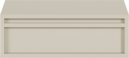 Selsey Evo - Wand nachtkastje 50 cm - Grijs beige