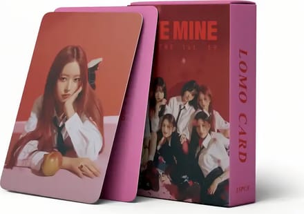 KPOP 55pcs/box IVE I'VE MINE Off The Record Either Way Photocard IVE [Fotokaarten]