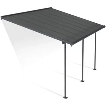 Palram - Canopia | Capri 434x295x299cm Terrasoverkapping Grijs