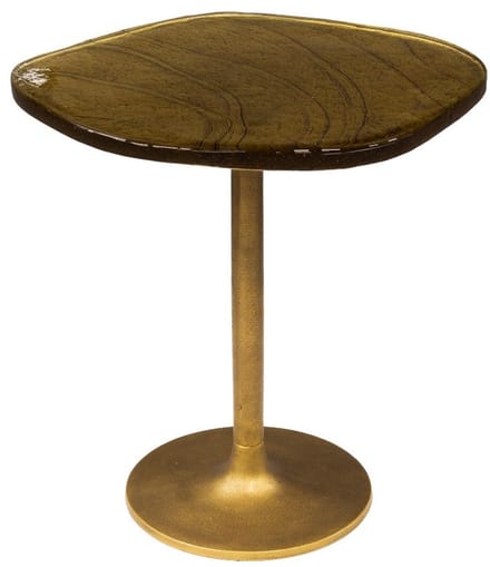 Fraaai - Benny bijzettafel S - goud antiek finish